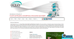 Desktop Screenshot of oceanextrusions.com