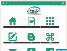 Tablet Screenshot of oceanextrusions.com